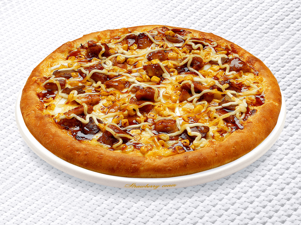 自家製バーベキューチキンピザのレシピ