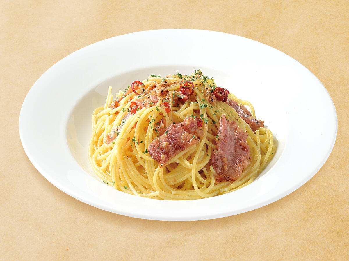 ベーコンのペペロンチーノ ｜宅配ピザ・パスタ ストロベリーコーンズ